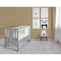 Ikid Osito Cuna Lateral Abatible 60x120 | Colecho Seguro