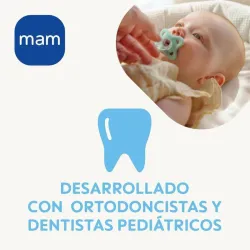 MAM Pack 2 chupetes Comfort Silicona 3-12 meses