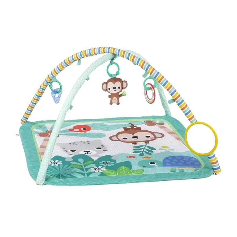 Bright Starts Manta de Actividades Palm Party Gimnasio Bebé