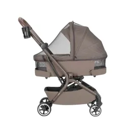 Carrello Magia Cochecito Bebé 2 Piezas con Capazo y Silla Ligero y Plegable