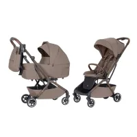 Carrello Magia Cochecito Bebé 2 Piezas con Capazo y Silla Ligero y Plegable