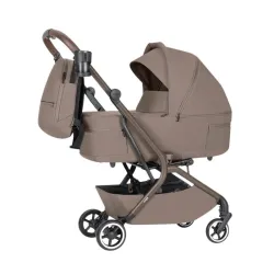 Carrello Magia Cochecito Bebé 2 Piezas con Capazo y Silla Ligero y Plegable