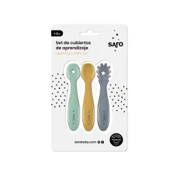 Saro Set de cubiertos de aprendizaje