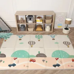 Kiokids Alfombra tapete plegable 150 x 200 cm