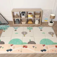 Kiokids Alfombra tapete plegable 150 x 200 cm
