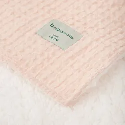 Bimbidreams Manta waffle/borreguillo con Doudou - Set Regalo