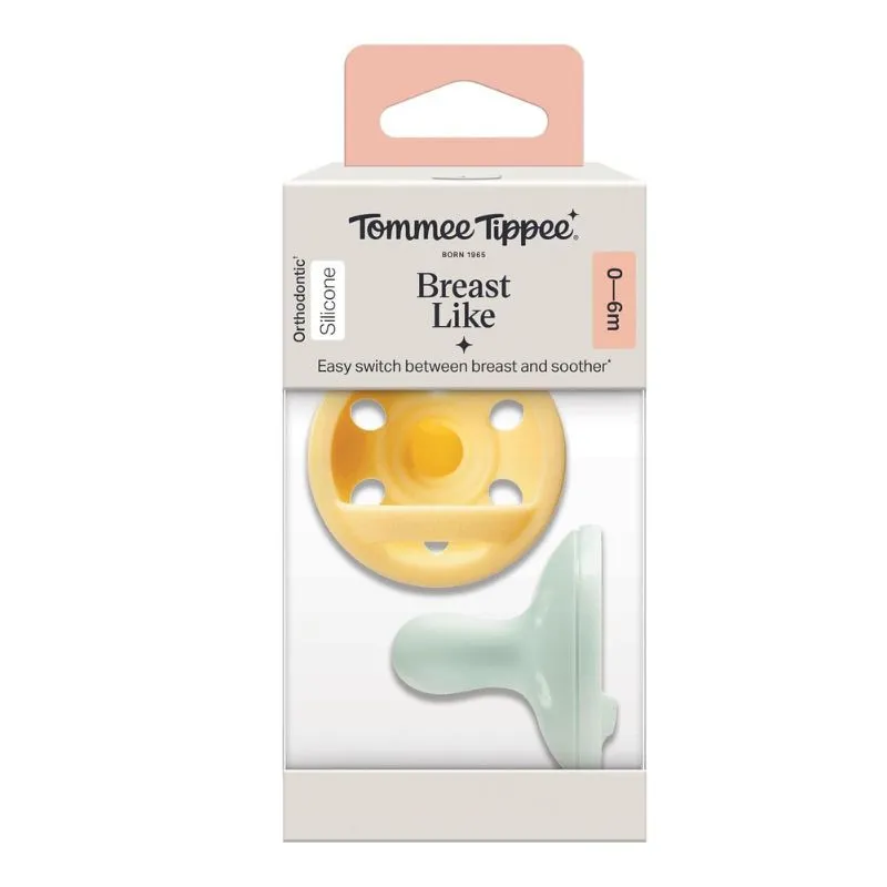 Tommee Tippee Chupete Breast Like 2 unidades 0- 6 meses