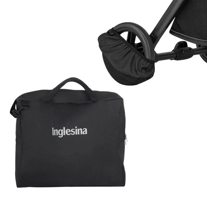 Inglesina Bolsa de transporte Quid y Cubre ruedas