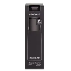 Termo Miniland Deluxe Silver 500 ml de Acero Inoxidable para Bebé