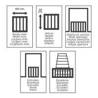 Olmitos Puerta de seguridad retráctil