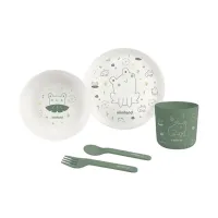 Miniland Naturmeal Vajilla infantil de material bio