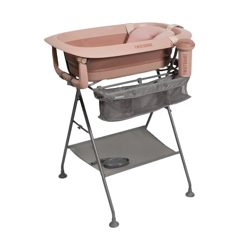 Twistshake Bañera Plegable con Soporte | Cómoda y Segura