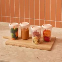 Miniland Hermisized Set de 4 herméticos 330ml