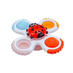 Bo Jungle Sticky Spinner Compañeros | Juguete Sensorial Bebé
