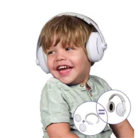 Auriculares Dooky 2-en-1 bebé y junior | Protección auditiva hasta 12 años