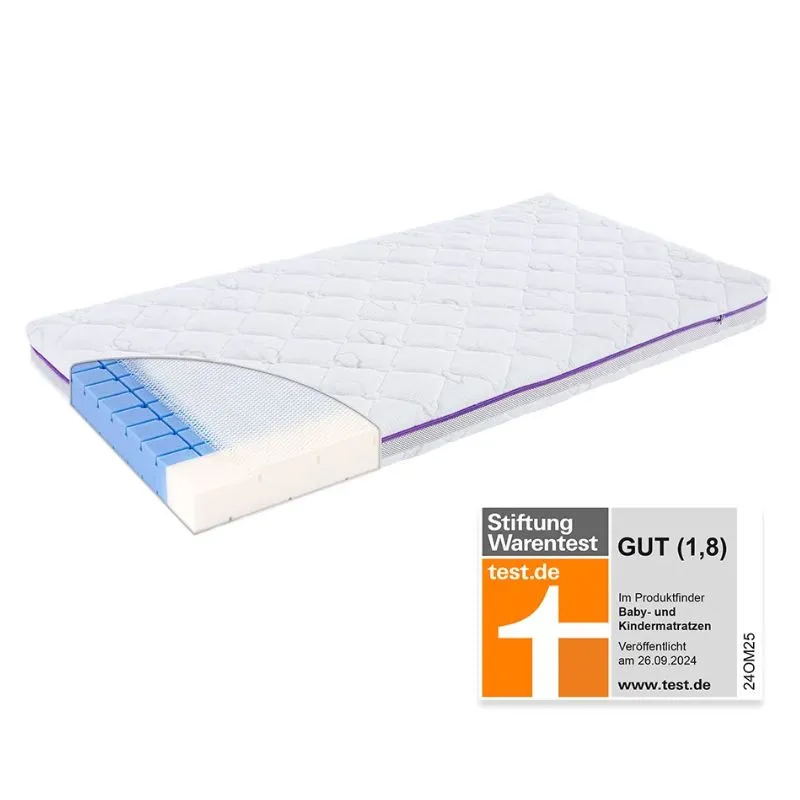 Colchón Bebé Träumeland Brisa | Funda Transpirable y Ventilación Óptima