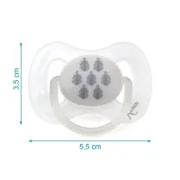 Set 2 Chupetes Ortodóncicos Kiokids | Chupete Bebé Seguro