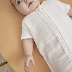 Saco de Dormir Bebé Meyco Muselina TOG 0.5 60 cm