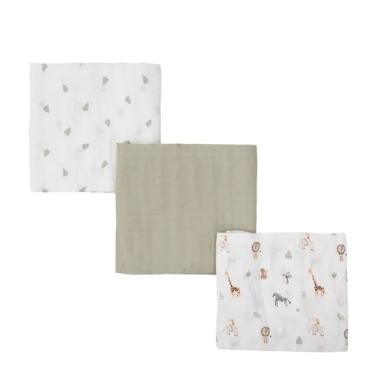 Pack 3 Muselinas 80×80 Bimbidreams | Muselinas Bebé Suaves