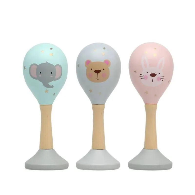 Kiokids Sonajero Maraca Animales para bebés