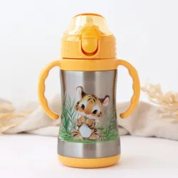 Kiokids Botella Térmica Acero Inoxidable 280 ml | Infantil