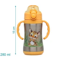 Kiokids Botella acero inoxidable 280 ml
