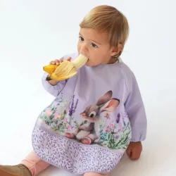 Kiokids Babero Impermeable con mangas para bebé