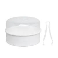 sterilizador microondas bebé Kiokids con pinzas – Limpieza rápida y segura