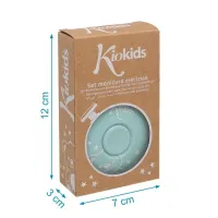 Set de manicura eléctrico Kiokids – Cuidado seguro uñas bebé