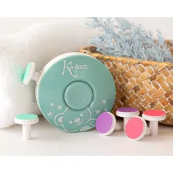 Set de manicura eléctrico Kiokids – Cuidado seguro uñas bebé