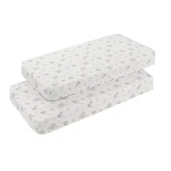 Cambrass Pack 2 Sábanas Bajeras Cuna 60x120 cm Algodón