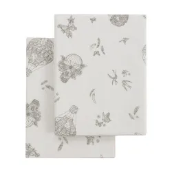Cambrass Pack de 2 bajeras cuna 60 x 120 cm