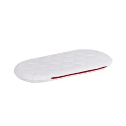 My Baby Mattress Colchón capazo ovalado 33x72 cm Fresh – Transpirable y confortable para bebé