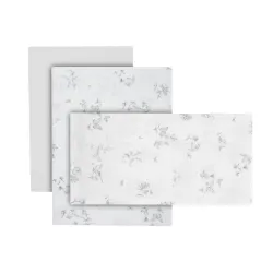 Sábana cuna 3 pcs 60×120 cm Algodón – Cambrass