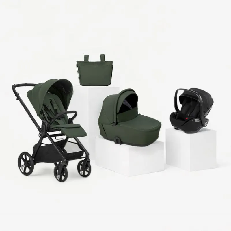 Jane Muum Trio – Carrito bebé 3 en 1 con capazo Sleep y portabebé Kombibaby