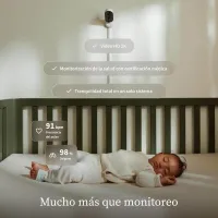Monitor inteligente bebé Owlet Dream Duo – Vídeo 2K HD + Salud