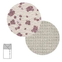 Saco Capazo Naturale Rosa 33x70 cm | Saco Bebé Invierno