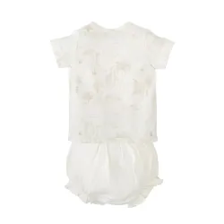 Set jubón y ranita bebé Noe Bimbidreams – Primera puesta algodón