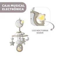 Chicco Next2Dreams Móvil de Cuna Musical con Luz y Sonidos Blancos