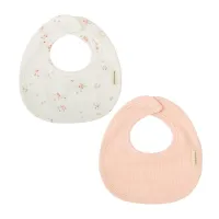 Bimbidreams Pack de 2 baberos 19 x 19 cm