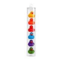 Set 6 patitos de baño Kiokids – Juguetes vinilo bebé