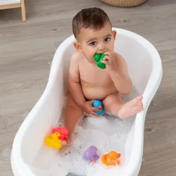 Set 6 patitos de baño Kiokids – Juguetes vinilo bebé