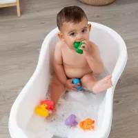 Set 6 patitos de baño Kiokids – Juguetes vinilo bebé