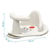 Asiento bañera bebé Kiokids – Seguro con ventosas