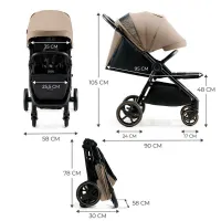 Kinderkraft Mitzy Silla de Paseo hasta 27 kg