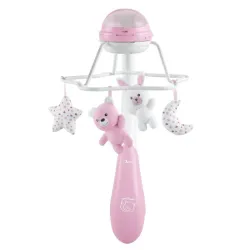 Chicco Arcoíris Móvil de Cuna con Proyector, Música y Mando a Distancia