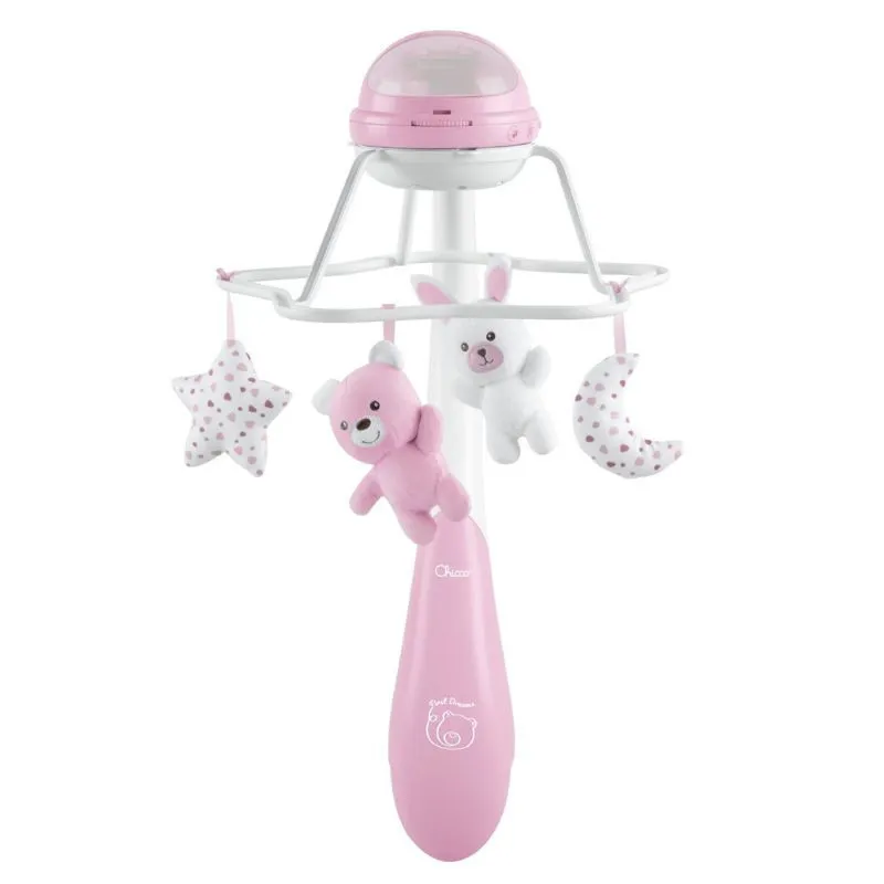 Chicco Arcoíris Móvil de Cuna con Proyector, Música y Mando a Distancia