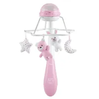 Chicco Arcoíris Móvil de Cuna con Proyector, Música y Mando a Distancia