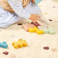 Miniland Puzzle de silicona sensorial para bebés