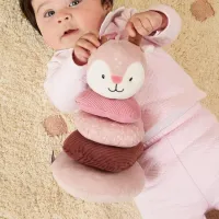 Apilable sonajero bebé Miniland | Juguete educativo